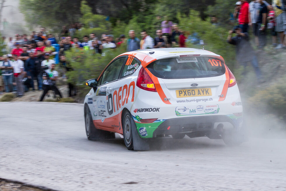 Пилотите от Академията JWRC отново караха своите "Форд Фиеста R2" като крадени.