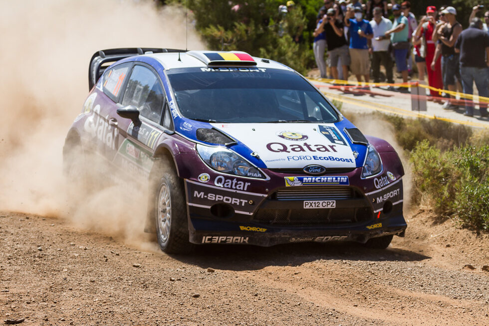 Белгиецът Тиери Нювил с "Форд Фиеста RS WRC" предприе "разумен подход" в състезанието, който му се отплати с трето място и втори подиум във WRC.