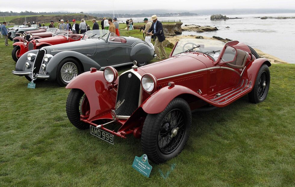 Alfa Romeo 8C 2300 Touring Spider от 1932 година.