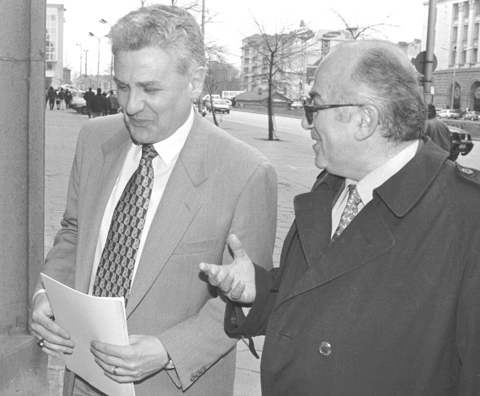 Христо Бисеров с икономиста Нансен Бехар, депутат в 38-ото Народно събрание.