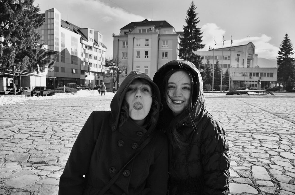 срещата с децата, в тази не толкова снежна зима, ни зареди с положителни емоции и осмисли разходката ни