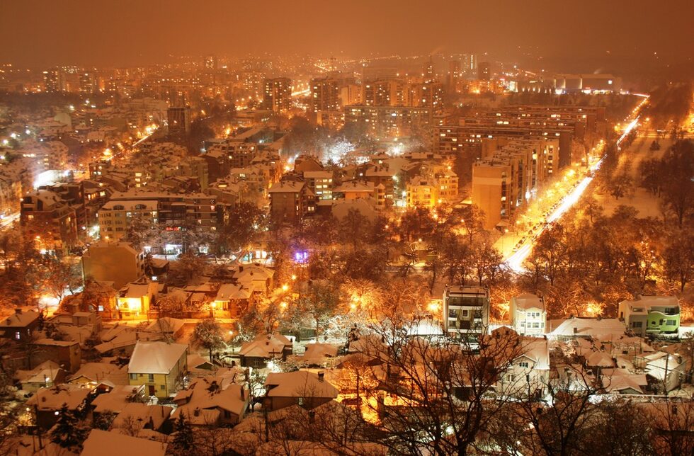 Нощни зимни светлини