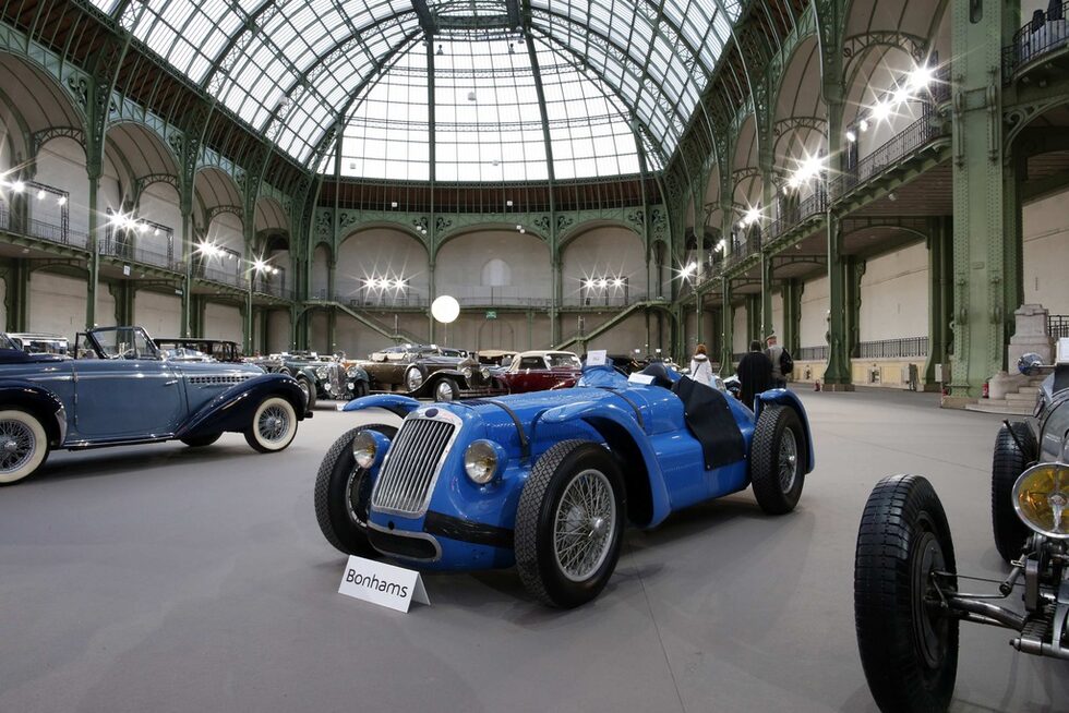 "Делаж" D6 компетишън от 1947 година, също част от колекцията на Bonhams.