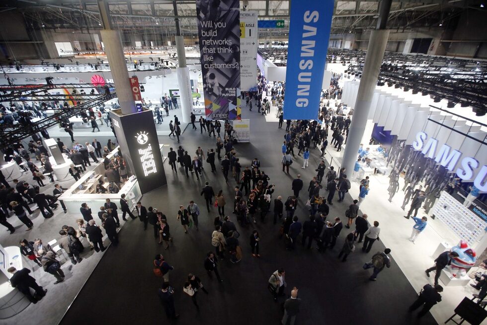 Из залите на MWC 2014.