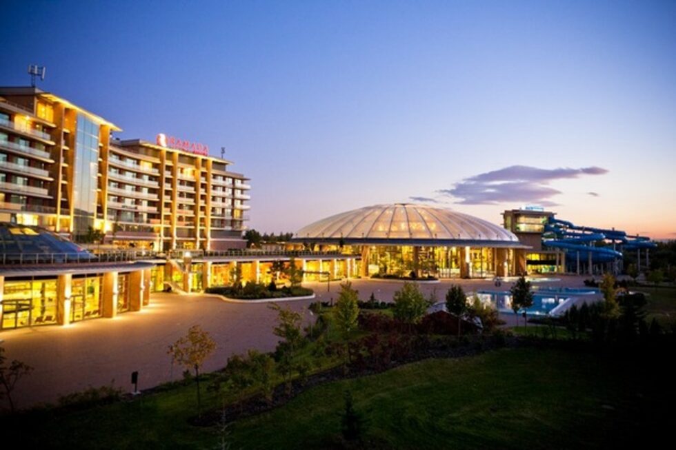 Jungle Aqua Park Hotel е огромен ол-инклузив комплекс.