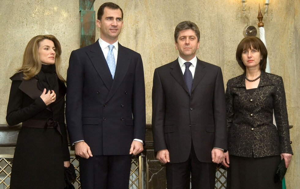 Испанската кралска двойка се среща през 2006 г. с тогавашния президент Георги Първанов и съпругата му Зорка Първанова на официално посещение в резиденция Лозенец в София през февруари 2006 г. Тогава испанският принц е на двудневно посещение в страната за официалното откриване на софийския офис на Институт Сервантес - културната институция, която се стреми да популяризира испанската култура и език по света.