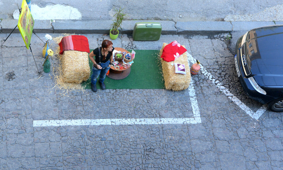 Фотогалерия: Четвъртият Park(ing) Day в София