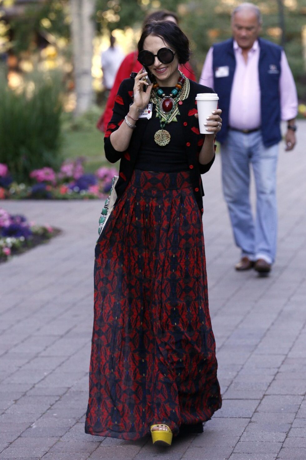 Стейси Бендет Айзнър, творческият директор на магазините Alice    Olivia.