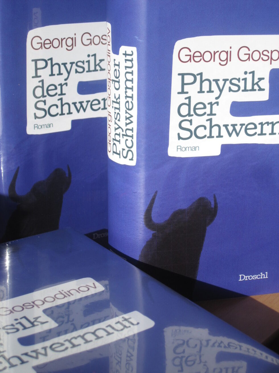 Георги Господинов, "Физика на тъгата"/Phyisk der Scwermut, Droschl, Грац, 2014 г. в превод на Александър Зицман.