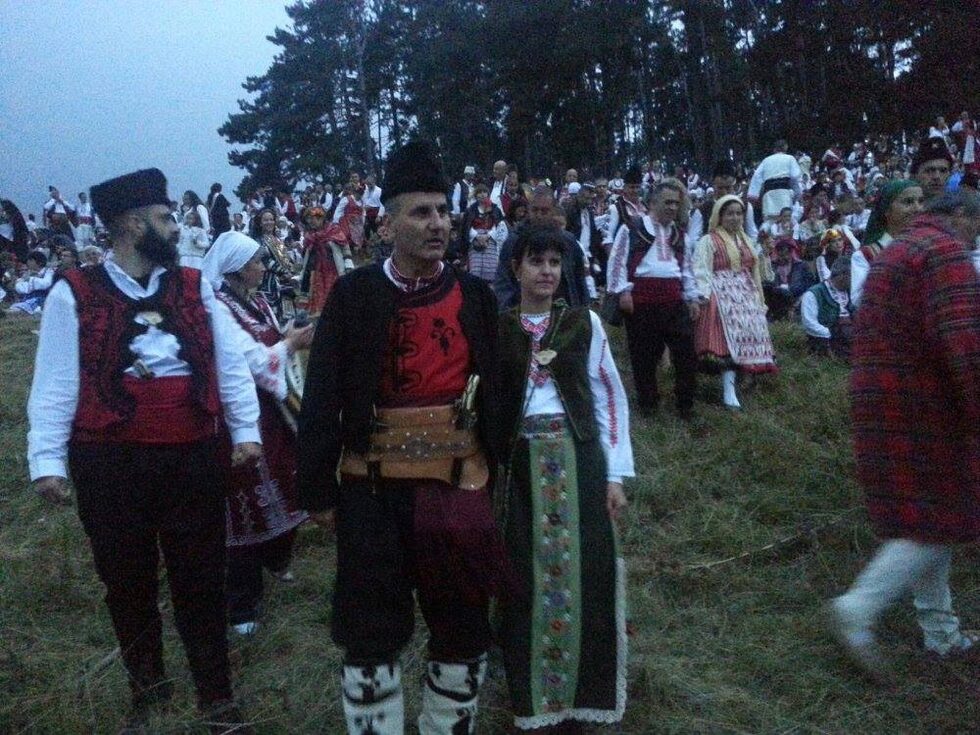 Цветан цветанов със съпругата си десислава Цветанова.
