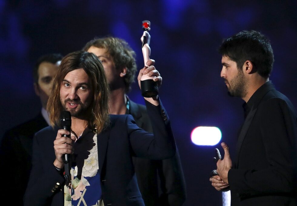 Американската инди банда Tame Impala бяха обявени за международен състав на годината. <br />
<br />