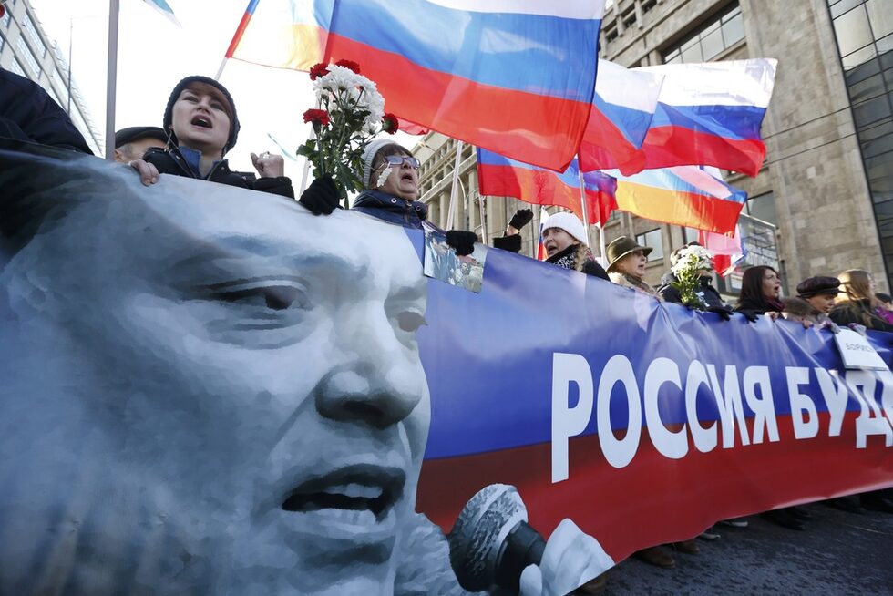 В Москва маршът стана най-масовата опозиционна акция през последната година. Предишната беше по повод гибелта на опозиционера.