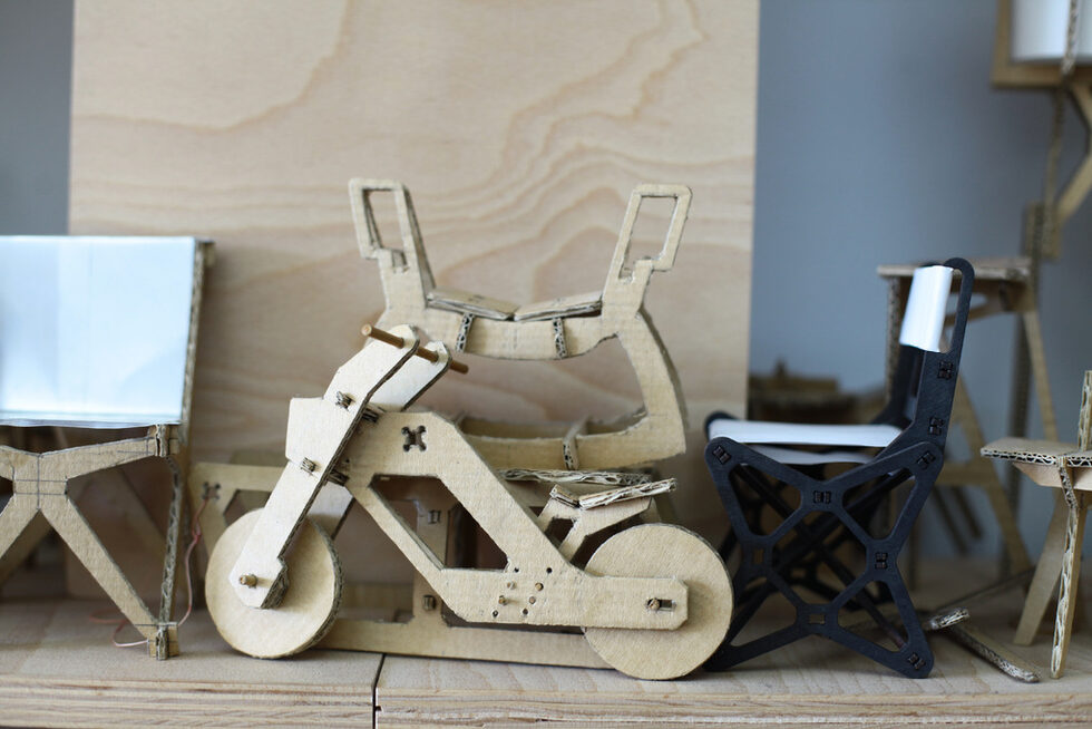 Фотогалерия: Сглоби-си-сам пъзел-мебели от Lock Furniture