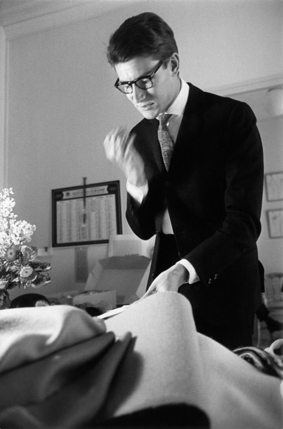 Dominique BERRETTY,<br />Yves Saint-Laurent
