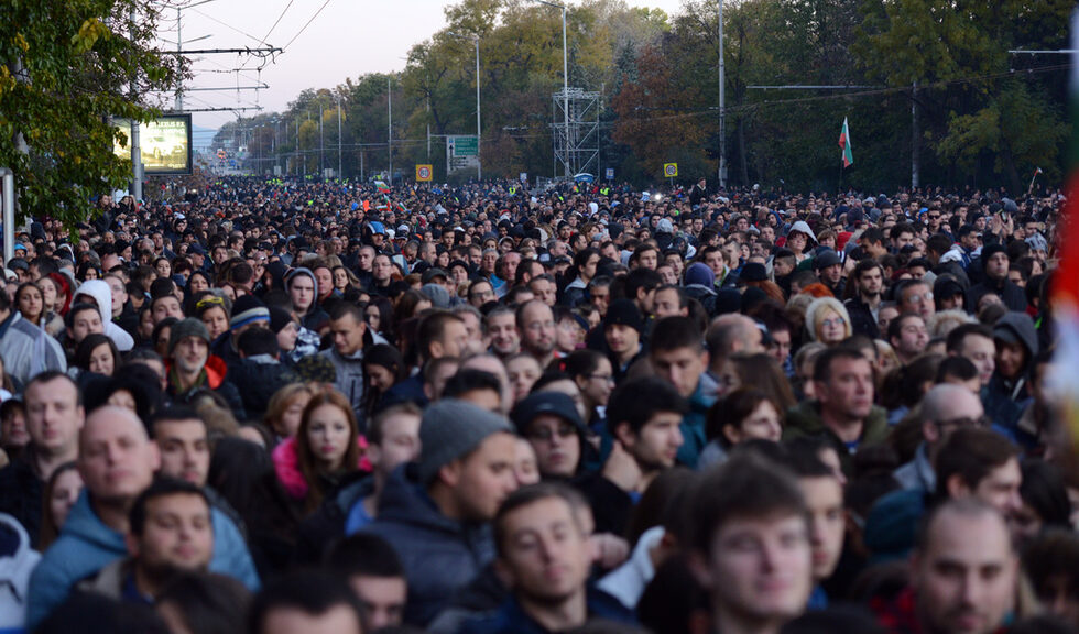 Фотогалерия: Митингът на Слави Трифонов за референдума - песни и популизъм