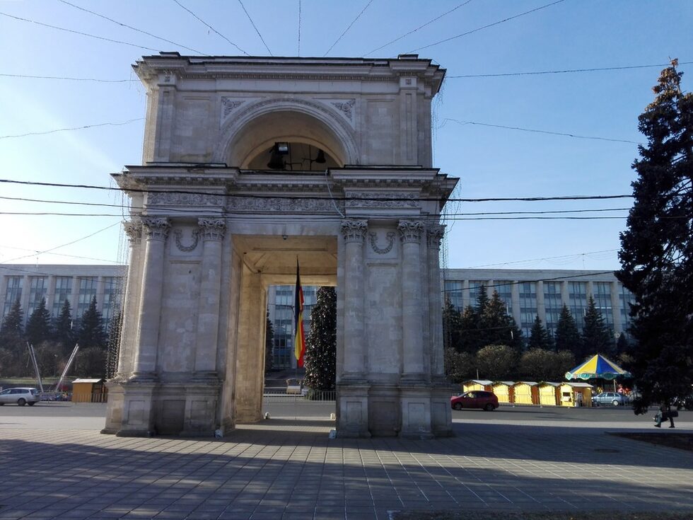 Триумфалната арка на Кишинев.