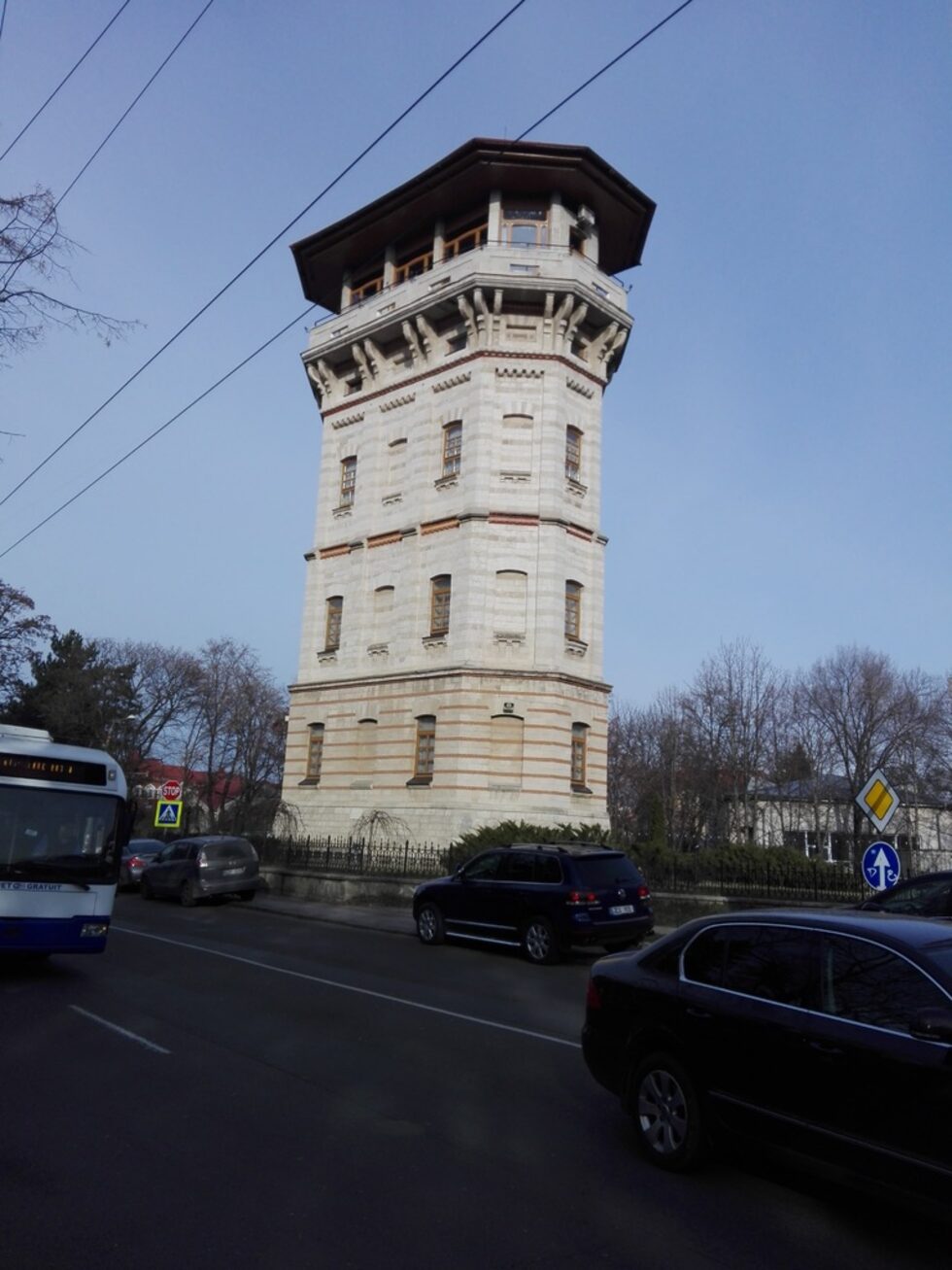 Старата водна кула на Кишинев.