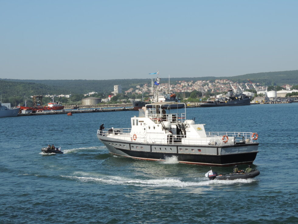 Действия на съвместни групи за специални операции на ВМС на България и Кралската морска пехота на Великобритания