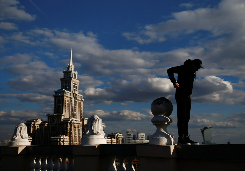 Фотогалерия: По покривите на Москва