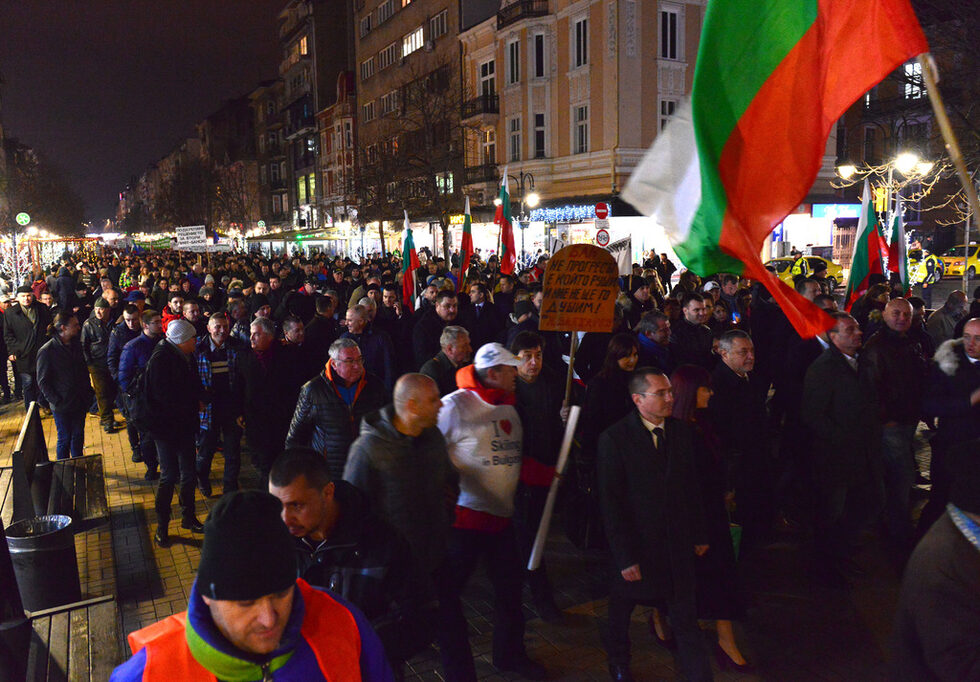 Фотогалерия: Няколко протеста и едно европредседателство