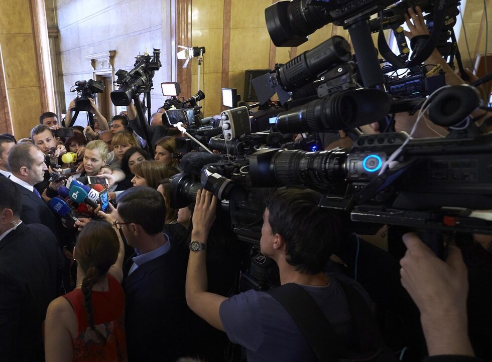 Брифинг в сградата на парламента преди откриването на първото заседание на 44-ото Народно събрание.