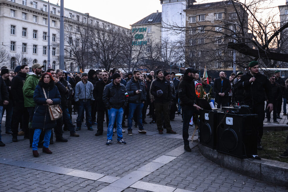 Акцент в речта на германеца бе, че "Европа днес едва диша под властта на Мамона и може да бъде освободена само от възродения дух на Европа на отечествата". Беше обявено, че присъстват гости от Западните покрайнини и Македония, но те не говориха.