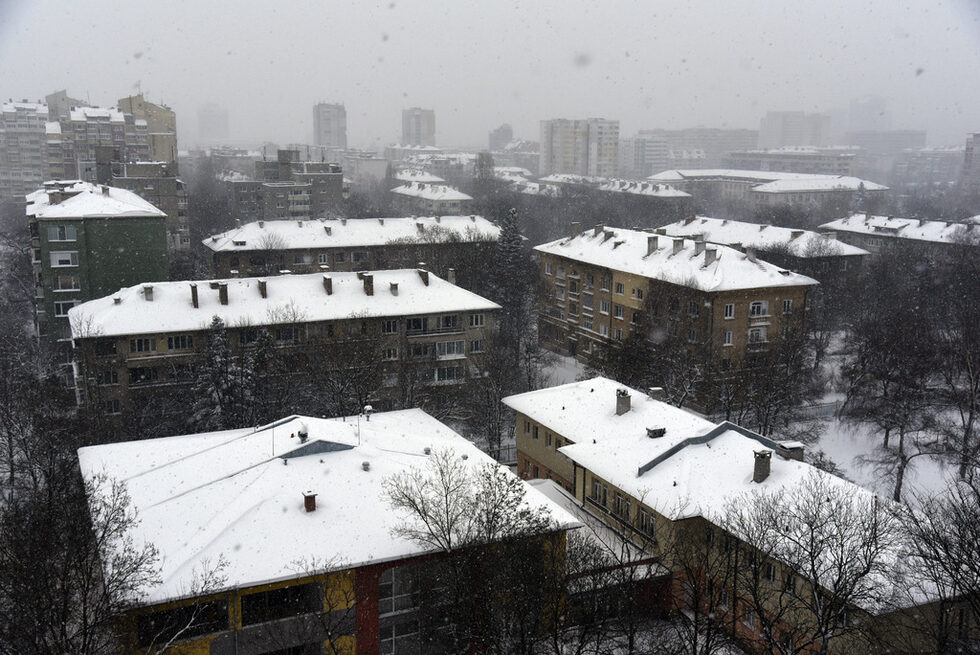 Фотогалерия: Животът в София под снега