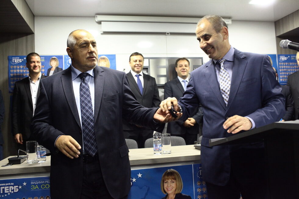 Пресконференция на ГЕРБ, 2014 г.
