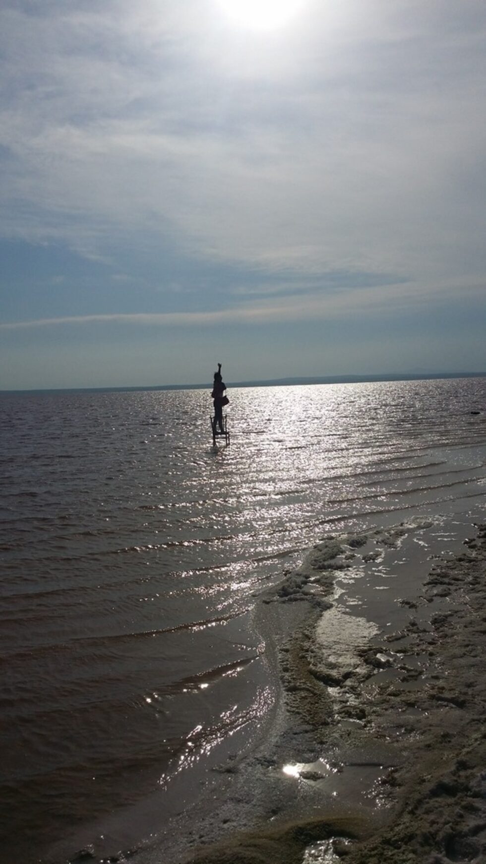 Фотогалерия: Да ходиш по солта на водата