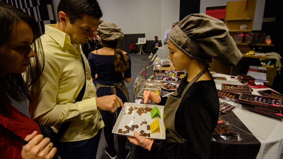 Фотогалерия: Сред шоколадови изкушения