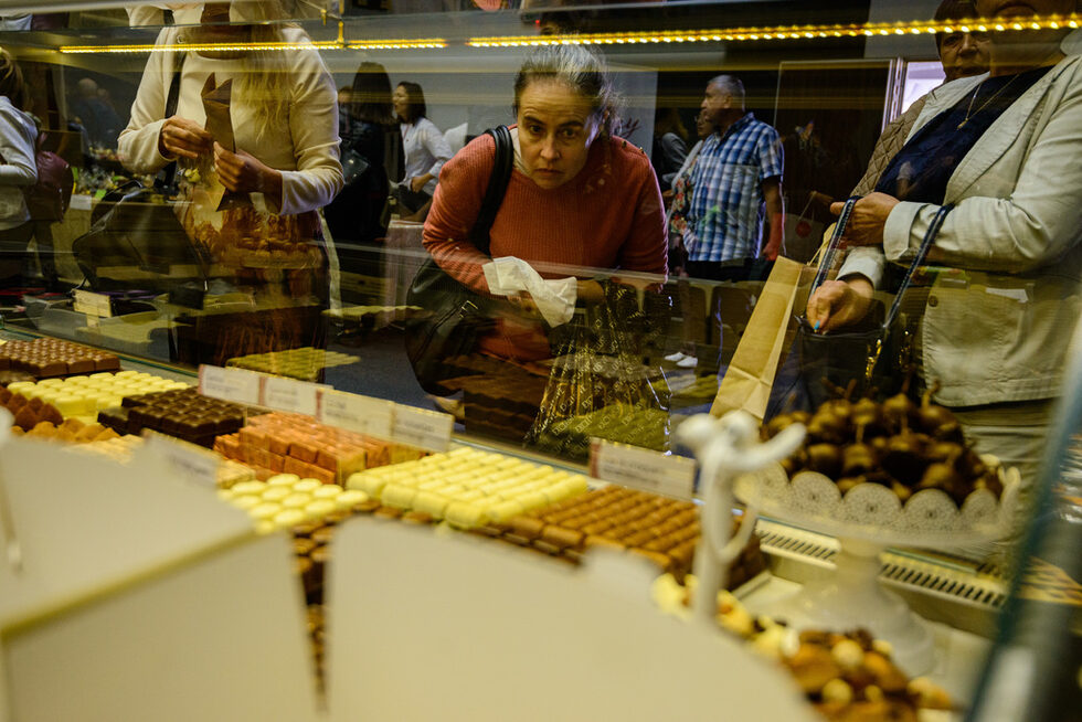 Фотогалерия: Сред шоколадови изкушения