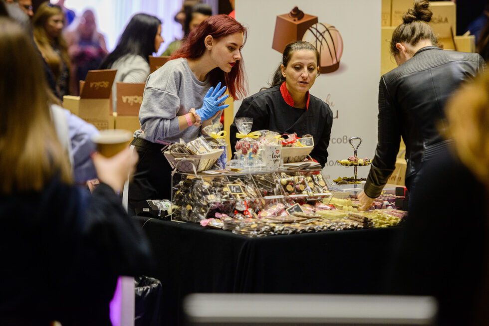 Фотогалерия: Сред шоколадови изкушения