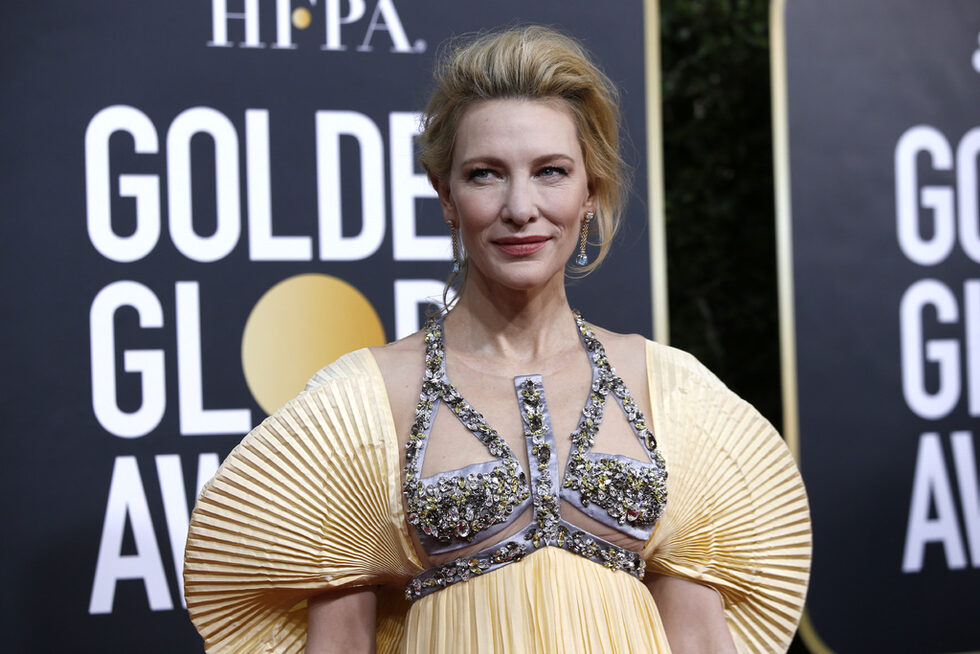 Кейт Бланшет, която бе номинирана за най-добра актриса в комедия или мюзикъл за "Къде си, Бернадет?".