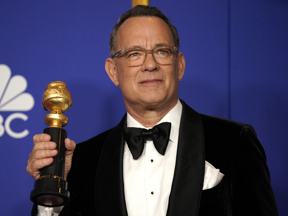 Том Ханкс, който получи същото отличие.