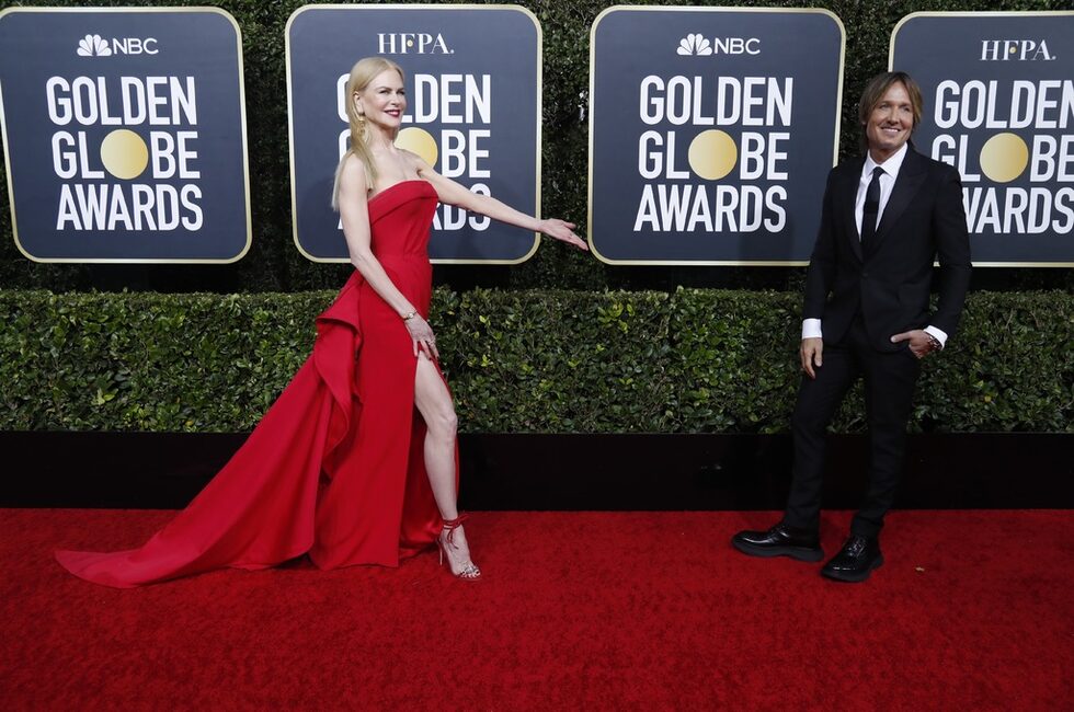 Никол Кидман със съпруга си Кийт Ърбан.