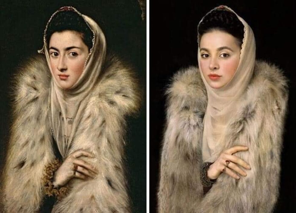 Фотогалерия: Имитирай шедьовъра у дома с каквото ти падне