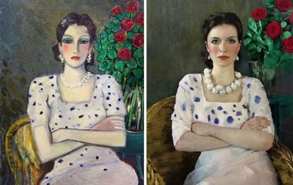 Фотогалерия: Имитирай шедьовъра у дома с каквото ти падне