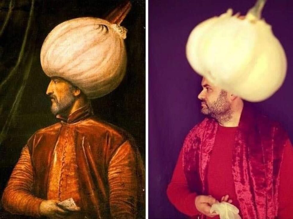 Фотогалерия: Имитирай шедьовъра у дома с каквото ти падне