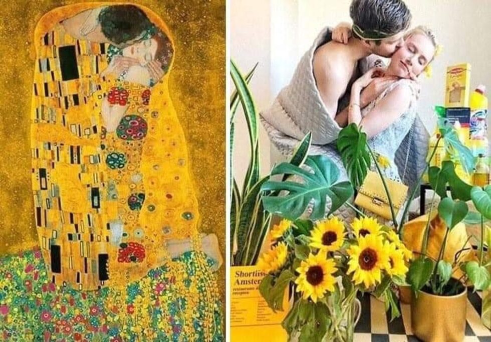 Фотогалерия: Имитирай шедьовъра у дома с каквото ти падне