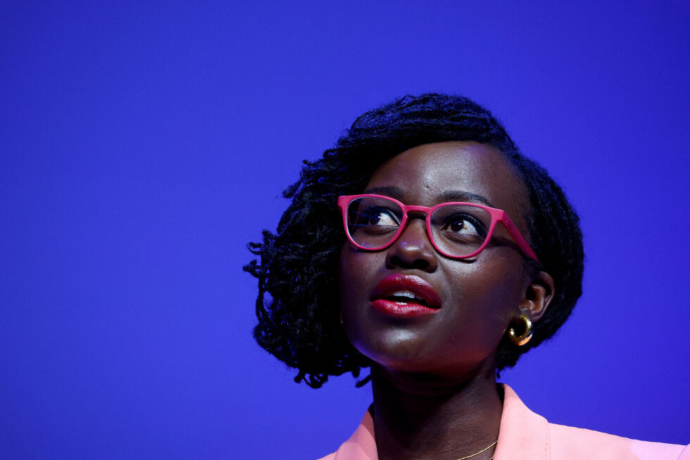 Актрисата Lupita Nyong'o по време на международния фестивал Cannes Lions в Кан, Франция.