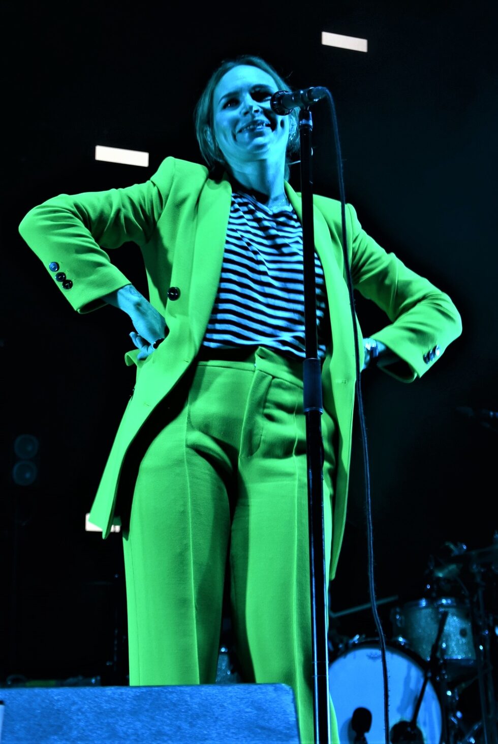 На снимката: Нина Першон от The Cardigans