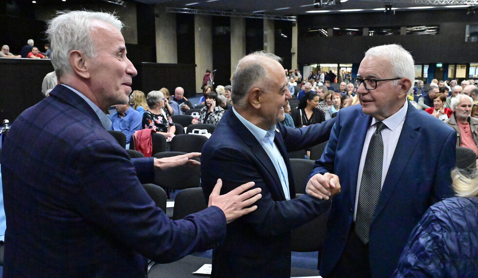 <em>На снимката: Атанас Атанасов, Евгени Чачев</em>
