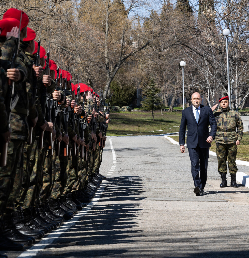 Посещение на Втора Тунджанска механизирана бригада (18 март 2022 г.).