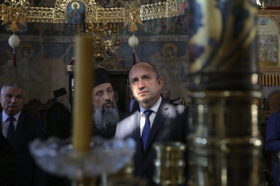 Посещение в манастира "Свети Великомъченик Георги - Зограф" в Света гора (4 юни 2022 г.).