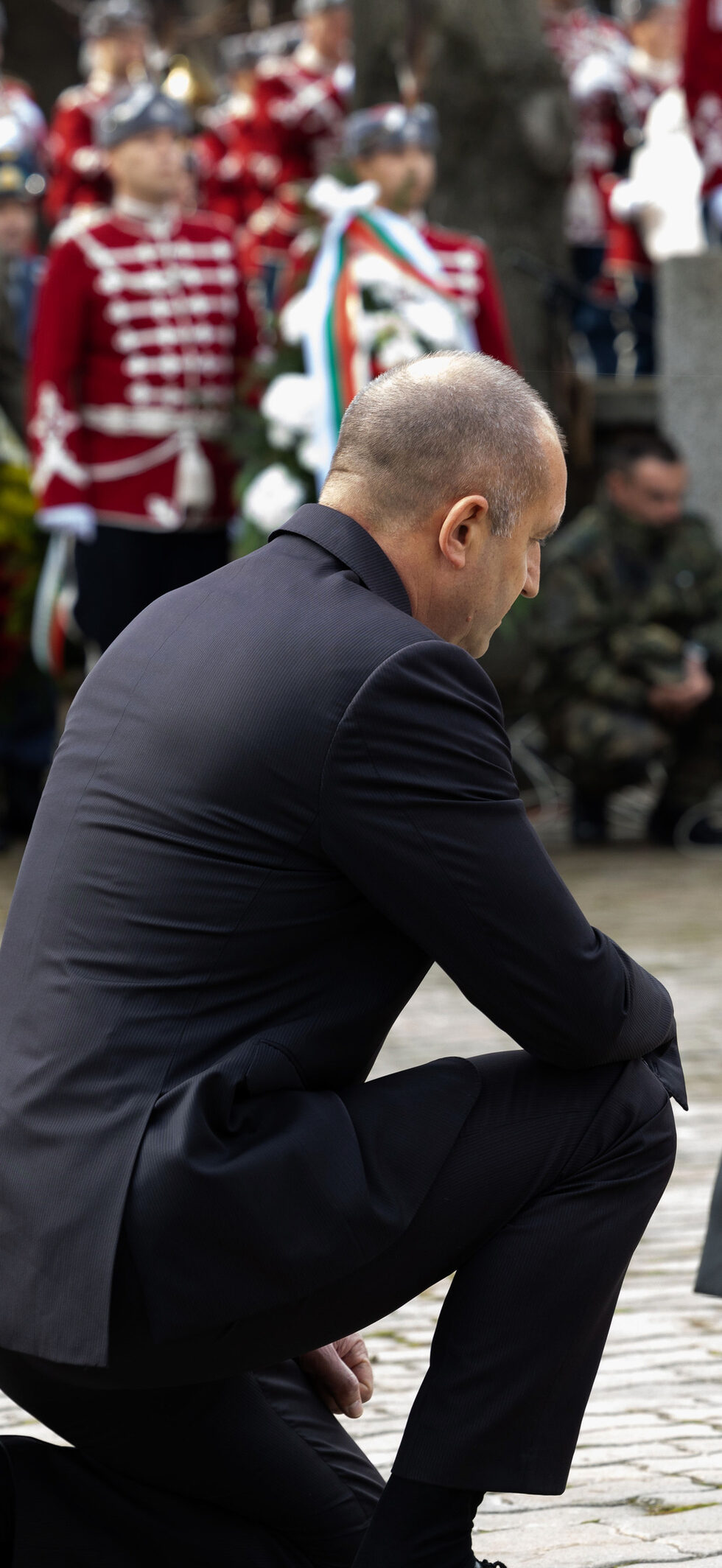 Отдаване на почит пред паметта на загиналите за България на Архангелова задушница (5 ноември 2022 г.).