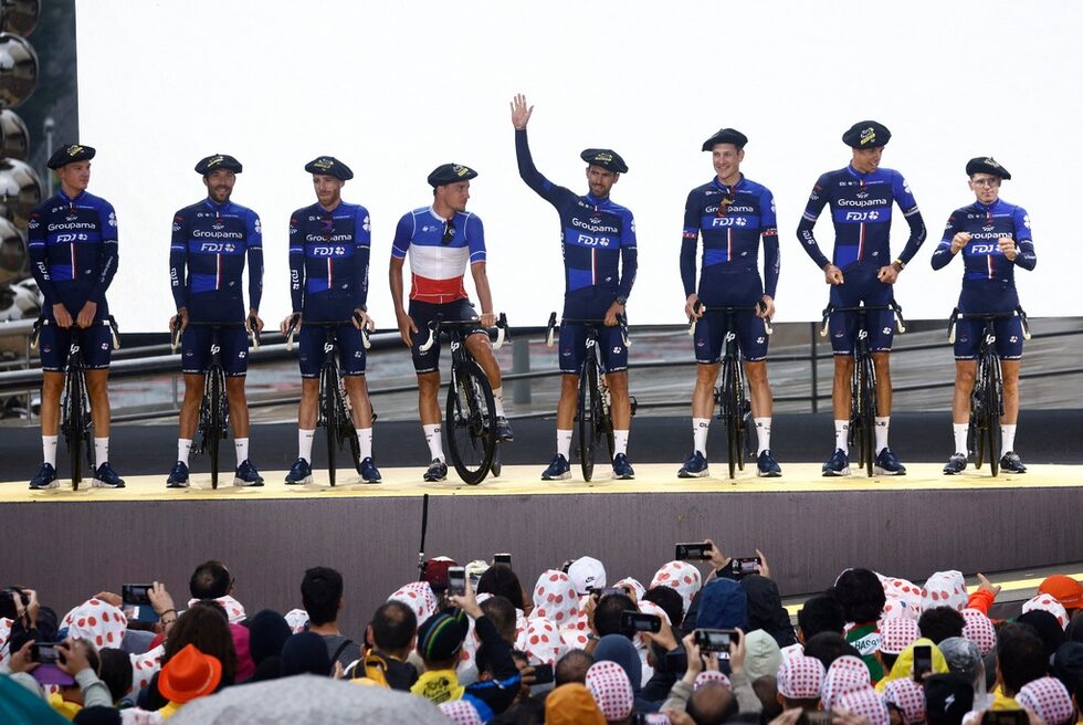 Френският тим Groupama-FDJ.