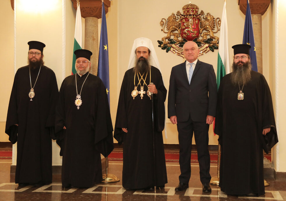 Снимка на деня: Главчев се срещна с патриарх Даниил