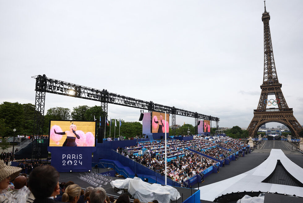 Фотогалерия: Париж 2024 - Откриването