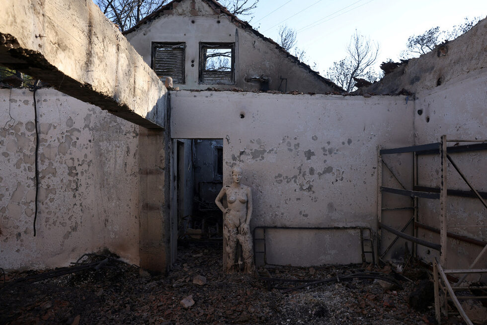Причината за горския пожар все още не е установена.