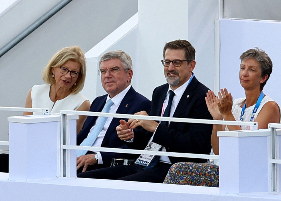 Президентът на МОК Томас Бах.